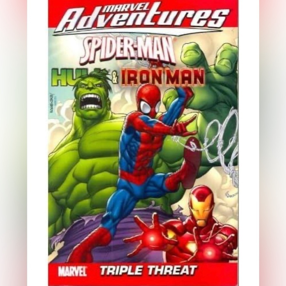 Marvel Heroes Spider-Man, Hulk, and Iron Man Poster
